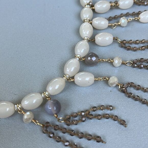 SEREFINA GLASS BEAD NECKLACE.  NWOT - Picture 8 of 8